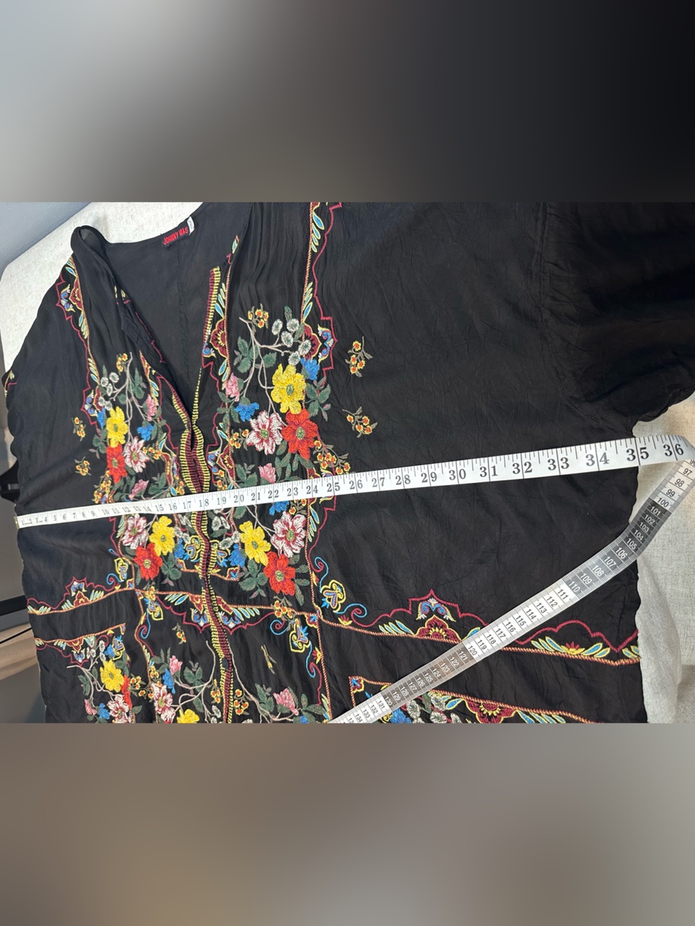 Johnny Was Cabo Blouse Size 2XL - Picture 8 of 9